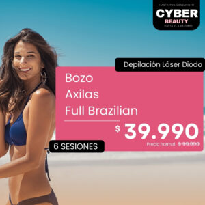 CYBER Beauty | Bozo + Axilas + Full Brazilian