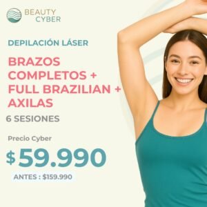 CYBER | Brazos Completos + Full Brazilian + Axilas