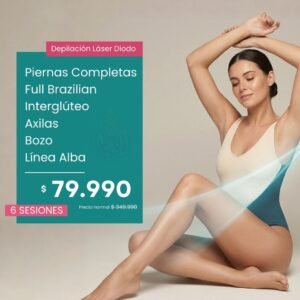 PACK FULL BODY PRO | DEPILACIÓN LÁSER (6 Sesiones)